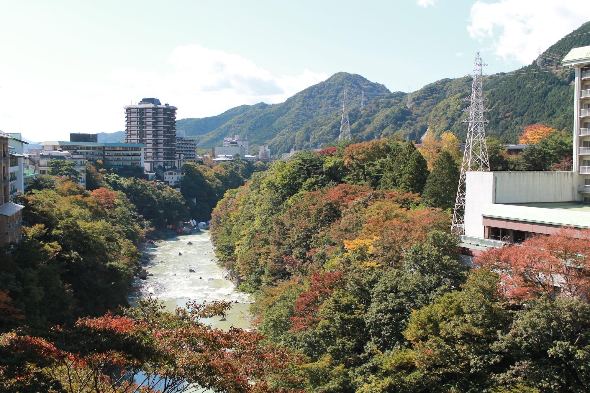 Kinugawa Onsen Sanraku Hotel Nikko Buitenkant foto