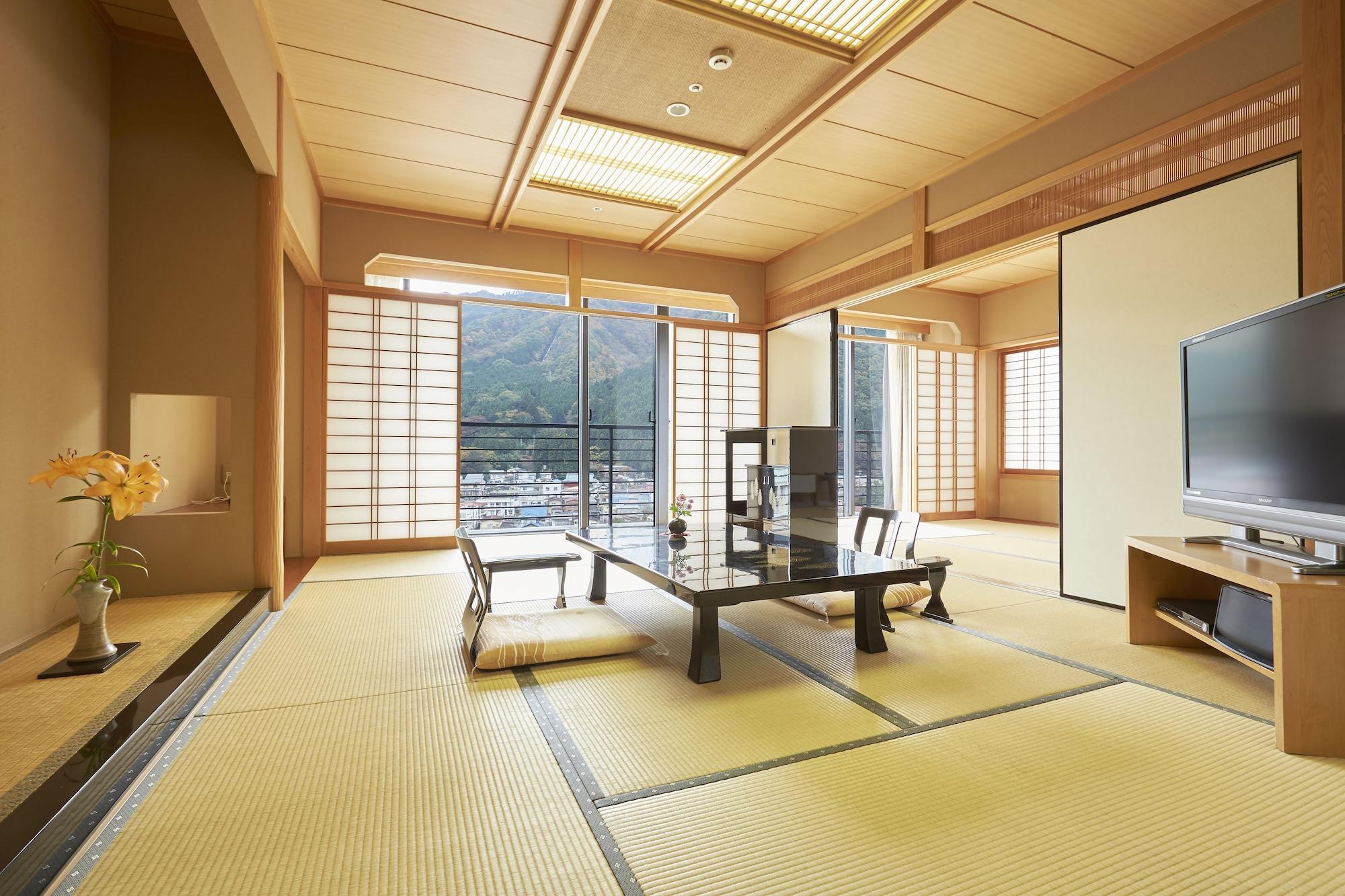 Kinugawa Onsen Sanraku Hotel Nikko Buitenkant foto