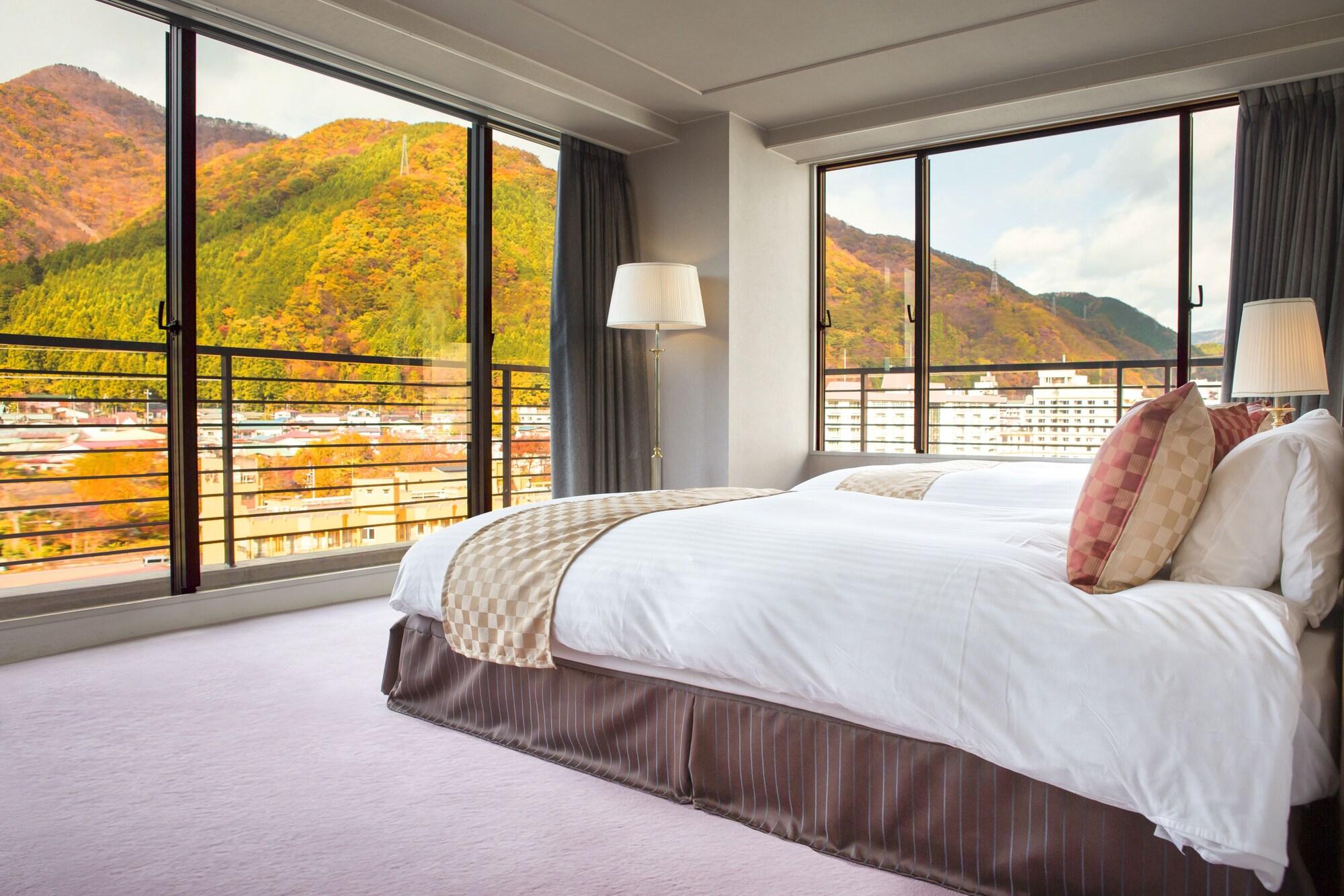 Kinugawa Onsen Sanraku Hotel Nikko Buitenkant foto