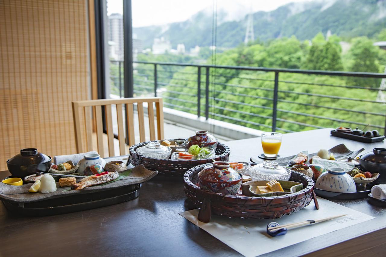 Kinugawa Onsen Sanraku Hotel Nikko Buitenkant foto