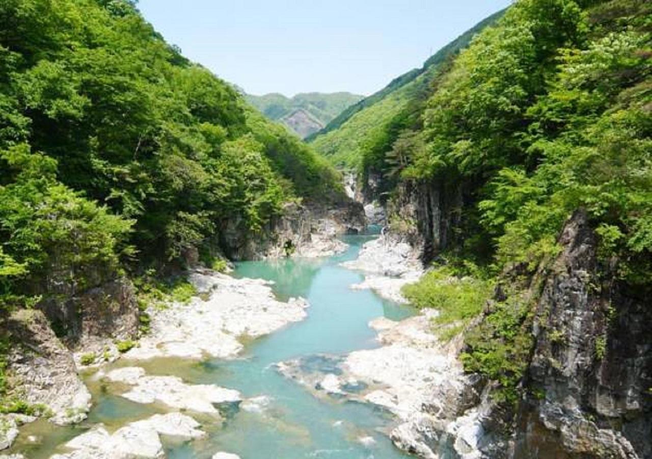 Kinugawa Onsen Sanraku Hotel Nikko Buitenkant foto